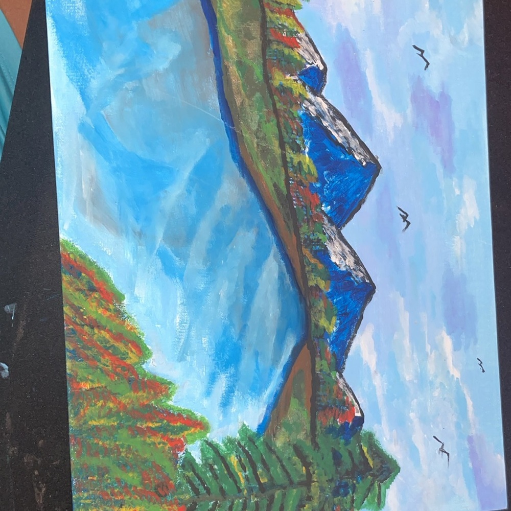 Candi Van Cohn Mountain ⛰️ painting